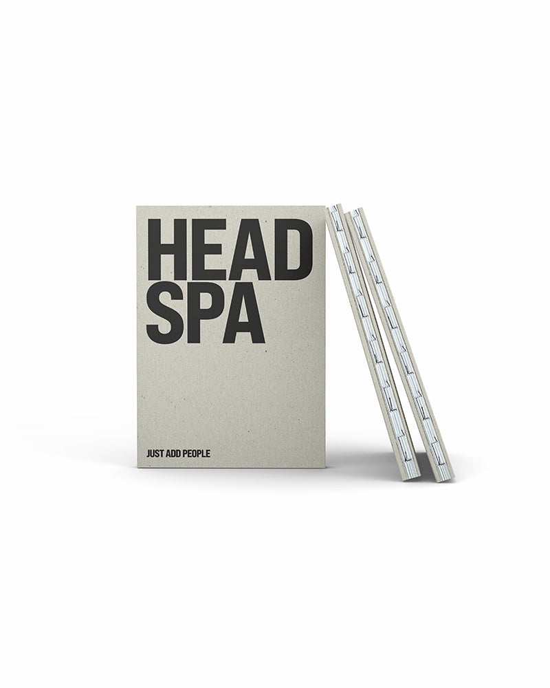 Head Spa - Exclusive wellness equipment - Hardcover book